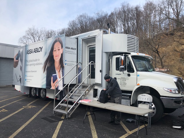 Assa Abloy Mobile Innovation Showroom