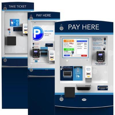Parking Access payment system.